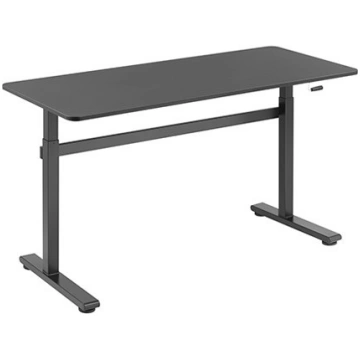 Up Up Loki Adjustable Height Table, Black B-D22-30