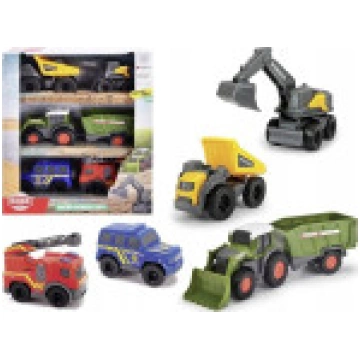 Simba Dickie City komplekts ar 6 transportlīdzekļi