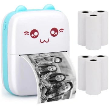 Setty Dt1-0 mini termoprinteris, Bluetooth, balts 