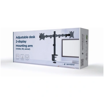DISPLAY ACC MOUNTING ARM/17-32" MA-D2-01 GEMBIRD M