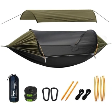 Camping Hammock Tent with Mosquito Net and Removab
