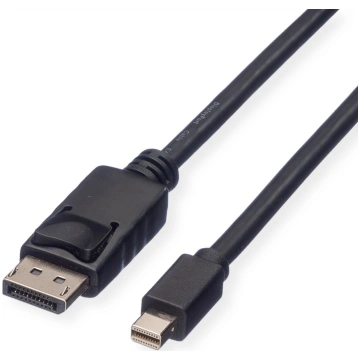 Roline DisplayPort Cable, DP - Mini DP, M/M, black
