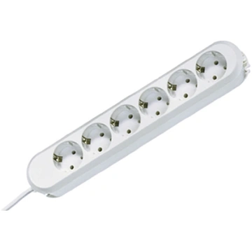Bachmann SMART socket strip 6x earthing contact, w