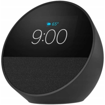 Amazon Echo Spot Melns (b0bfc7wq6r)