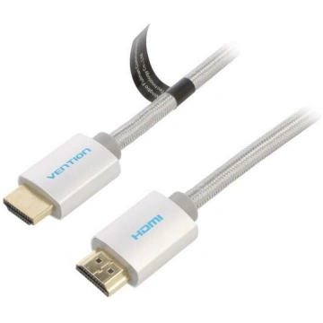 Cable; HDMI plug,both sides; PVC; textile; HDMI 2.