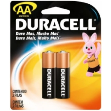 Baterijas Duracell AA Alkaline 2pack 5000394076921