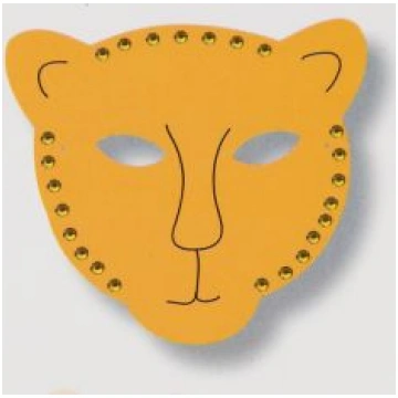 Maska Džungļu dzīvnieki / Leopards