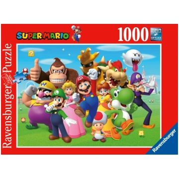 RAVENSBURGER puzle ""Super Mario"", 1000 gab, 1200