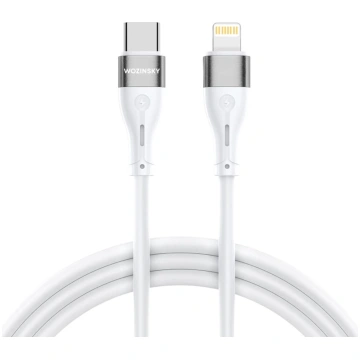 Kabelis iPhone USB-C - Lightning PD 27W 2m balts W