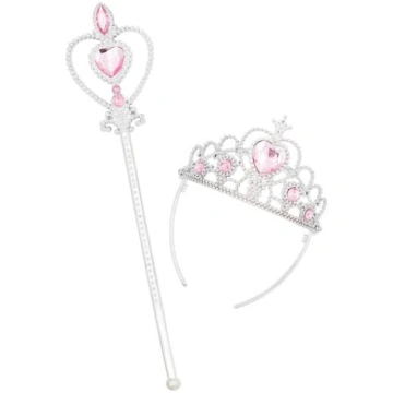 Princese vainags un zizlis meitenēm Funiglobal
