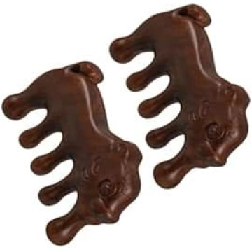 minkissy Pack of 2 Meridiāna ķemme galvas ādas skr