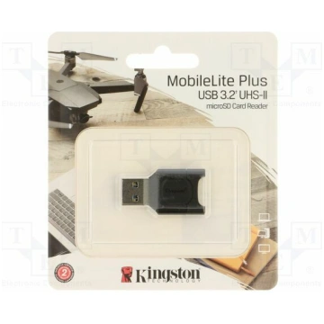 Card reader: memory; USB A; USB 3.2 Gen 1; black |