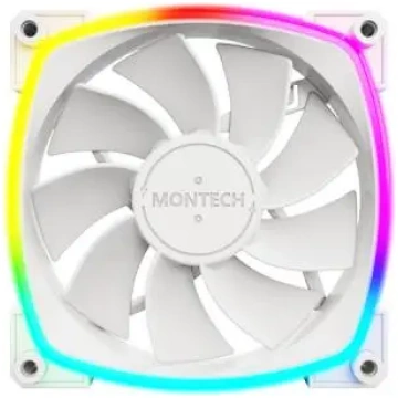 CASE FAN 120MM/RX120 PWM WHITE MONTECH