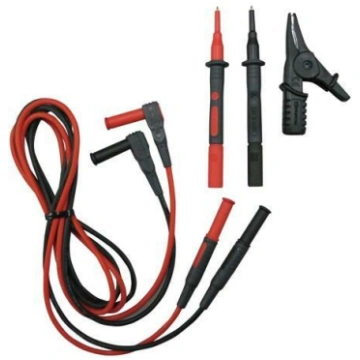 Test leads; banana plug 4mm,angular banana plug 4m