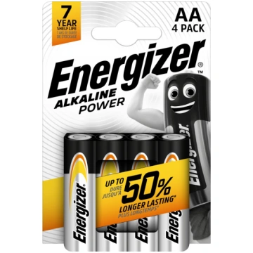 ENERGIZER SĀRMAINAS POWER AA LR6 BATERIJAS BLISTER