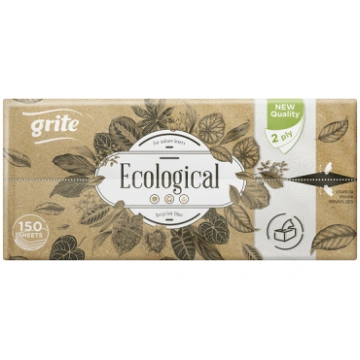 GRITE Salocītie papīra dvieļi Ecological 150gab, 2