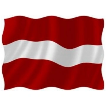 Latvijas Republikas karogs 200x100 cm, mastiem (Fl