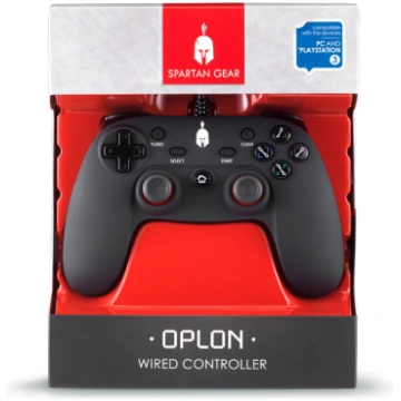 Spartan Gear PS3 Oplon Wired Controller (PC, Plays