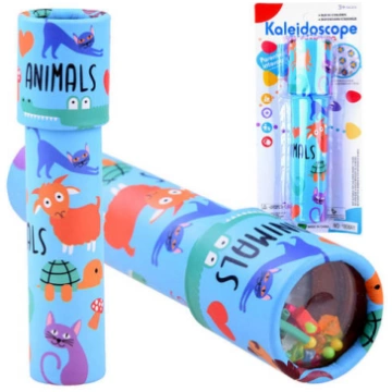 Kaleidoskops Animals, zila krās