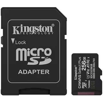 Kingston Canvas Select Plus, 256GB microSDXC, +Ada