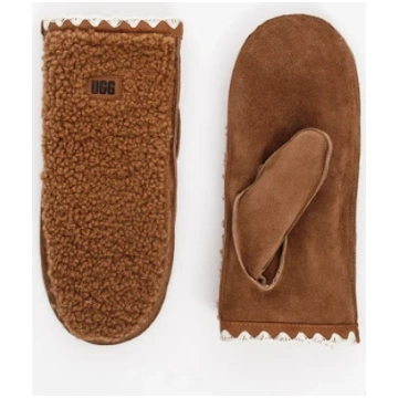 UGG Sieviešu cimdi, UGGFLUFF SCALLOPED MITTEN