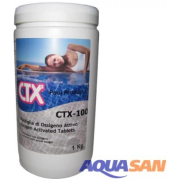 Aktīvais skābeklis 100 gr tabletēs CTX-100 1kg