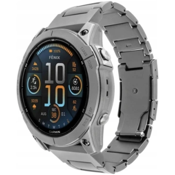 Fixed Tytanowy Titanium Pasek do Garmin QuickFit 2