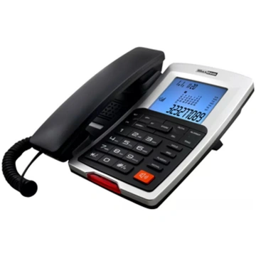 Analogais telefons MaxCom KXT709 Melns Balts