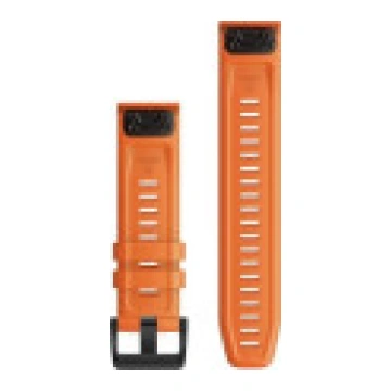 Garmin silikona plaukstas siksna (oranža/melna spr