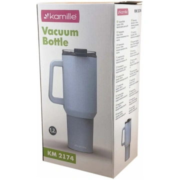 Termokrūze Kamille KM-2174, 1.2 l, gaiši zila krās