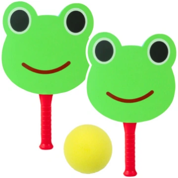 Mīksta tenisa rakete bērniem “Frog” Lean Toys