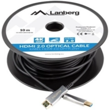 Kabel HDMI M/M v2. 10M czarny optyczny AOC CA-HDMI