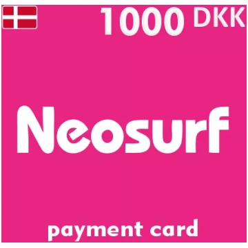 Neosurf 1000 DKK kupons DK