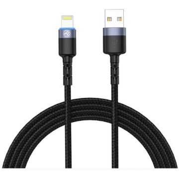 Tellur Data cable USB to Lightning LED, Nylon Brai