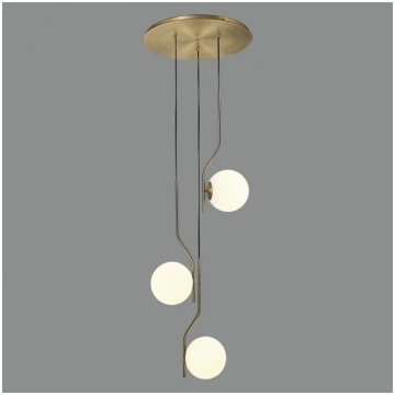 Piekarama lampa MAUI 3 Gold C81633O ACB