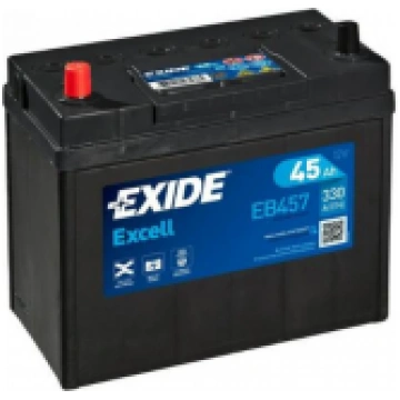 Exide Excell EB457 12V 45Ah 330A 237x127x227mm Aut