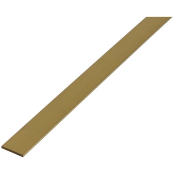 Plakana misiņa līste 1000x10x2mm