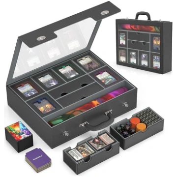 Kabinka MTG Commander Deck Box, modulāra 9-in-1 TC