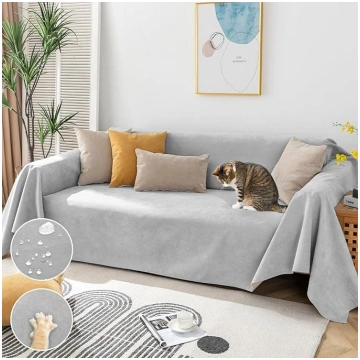Royhom Scratch Protection Sofa Cat, Chenille Sofa 
