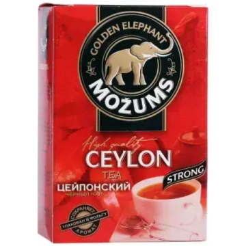 Melnā tēja MOŽUMS Ceilonas, Lielo lapu, beramā, 10