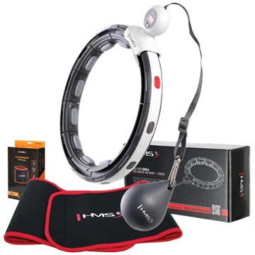 Komplekts SET HULA HOOP MAGNETIC BLACK HHM15 WITH 