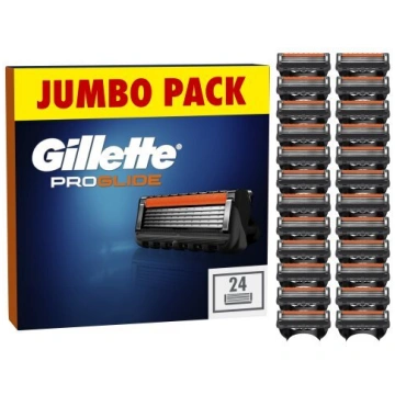 Skūšanās galviņas Gillette Proglide, 24 gab