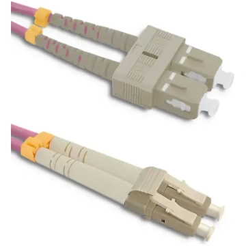 Qoltec Fiber optic patch cord LC/UPC - SC/UPC | Mu
