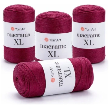 YanArt Macrame XL auklas-dzija adīšanai 4 gab. pa 