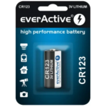 everActive CR123A CR17345 DL123A EL123A 3V Lithium