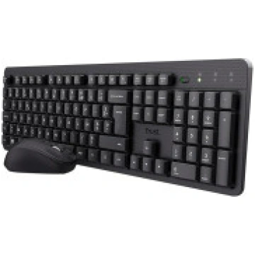 Trust Ymo II Pack Silent franču AZERTY bezvadu tas