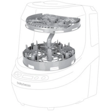 BABY BREZZA PUDĒĻU MAZGĀTĀJA WASHER PRO STATĪVS PU