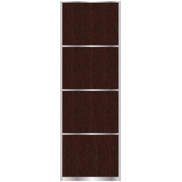 Bīdāmās durvis ar starp līniju VENGE 7198-60 (60cm