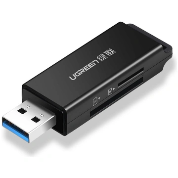 Karšu lasītājs SD, microSD USB 3.0 UGREEN