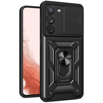 Hurtel Hybrid Armor Camshield vāciņš Samsung Galax